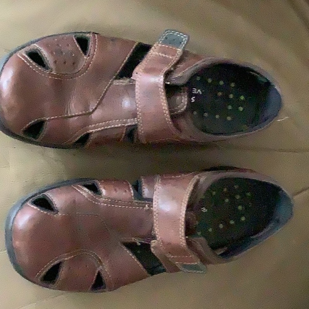 Men's Brown Leather Sandals